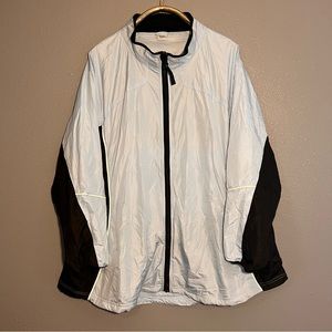 Junonia Vintage Mens 4X Light Baby Blue Windbreaker Air Vents Plus Size